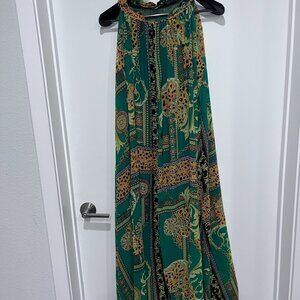 Classic Print Dress Size M